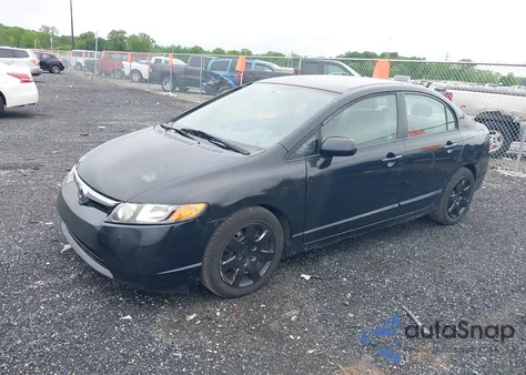 2008 Honda Civic Lx z USA, uszkodzony, nr VIN 2HGFA16558H319516